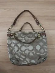COACH シグネチャー パータン ショルダーバッグ トートバッグ
