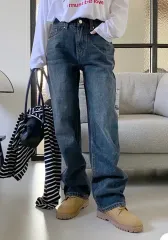 ジェイスタイル セミワイド デニム ズボン まとめ