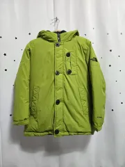 THE NORTH FACE ザノースフェイス キッズ HYVENT グリーン グース ダウン 140