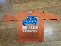 ミッキーハウス オレンジ スウェットTシャツ 70