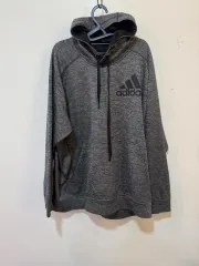 アディダス clima warm グレー フーディー XL