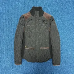 ザラ ニット キルティング ジャケット S