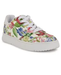 ナインウェスト レディース シューズ スニーカー レース Nine West Womens Nenya LaceUp Sneakers White Vintage Floral ホワイトのサムネイル