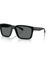 アーネット メンズ アクセサリー サングラス・アイウェア Arnette Mens Polarized Sunglasses Plot Twist AN4346 Black Matte TopShinのサムネイル