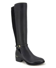 ケネスコール レディース シューズ ブーツ・レインブーツ トール ブーツ Kenneth Cole New York Womens Lanica Tall Shaft Boot Black ブラックのサムネイル