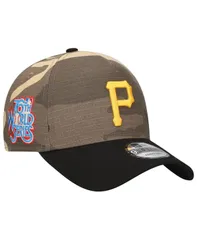 ニューエラ メンズ アクセサリー 帽子 New Era Mens Pittsburgh Pirates Camo Crown AFrame 9FORTY Adjustable Hat Camo