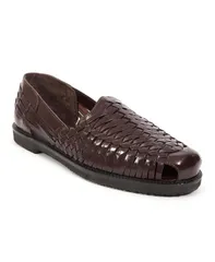 ディアースタッグス メンズ シューズ スリッポン・ローファー ローファー DEER STAGS Mens Antonio Huarache Slipon Loafers Dark Brown ブラウン