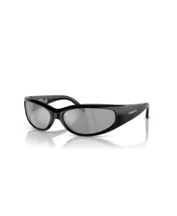 アーネット メンズ アクセサリー サングラス・アイウェア Arnette Mens Catfish Polarized Sunglasses Mirror Polar AN4302 Black ブラッのサムネイル