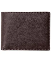 コールハーン メンズ アクセサリー 財布 レザー Cole Haan Mens Pebbled Leather Billfold Brown ブラウンのサムネイル