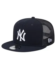 ニューエラ メンズ アクセサリー 帽子 New Era Mens Navy New York Yankees Team Color Trucker 9FIFTY Snapback Hat Navy ネイビー