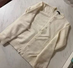 新品 / ブランディー メルビル アイボリー カーディガン