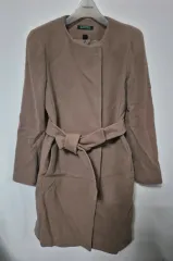 LAUREN ラルフローレン ベルト コート ブラウン