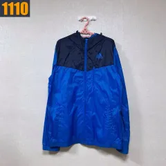 100 ADIDAS アディダス 三角ロゴ ウィンドブレーカー ジャケット アウター
