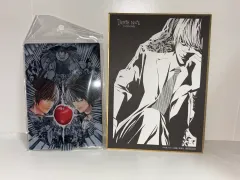 DEATH NOTE(デスノート) 展示会 入場 特典 夜神 月(ライト) ビジュアル色紙 アクリル セット まとめ