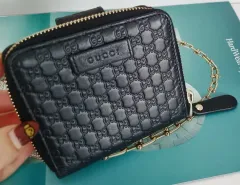 正規品 マイクロ グッチ シマ 折り畳み メンズ財布