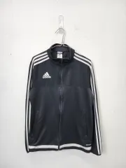 アディダス ブラック 3本線 ジャージ