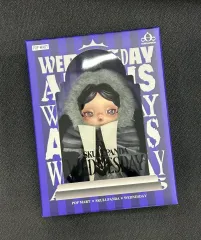 POP MART スカルパンダ ウェンズデー ぬいぐるみ キーホルダー 未開封