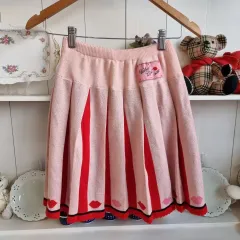 ニット プリーツ スカート