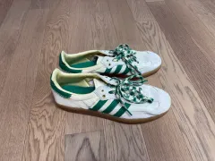 (285) アディダス x ウェールズ・ボナー サンバ クリーム グリーン