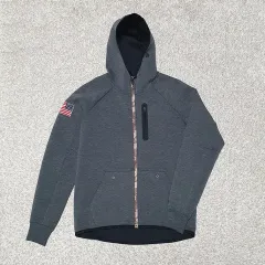 S) NEW ERA US トレーナー ジップアップ フーディー