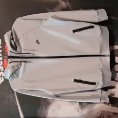 ナイキ フード ジップアップ ジャケット グレー