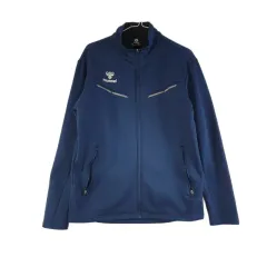 J5114 HUMMEL メンズXL ネイビー トラックスーツ ジャケット