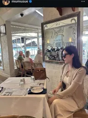 ルミ ベニス パール ゴージ カーディガン