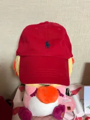 ポロラルフローレン レッド ベースボールキャップ (新品)