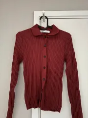 ザラ ボタン ゴージ トップス