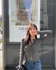 HAWA フェイブ ソフト カーディガン made クラシック チャコール