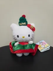 クリスマスハローキティキーホルダーぬいぐるみ