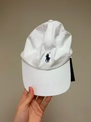 ポロ 帽子/ベースボールキャップ 白 新品 (キッズ)