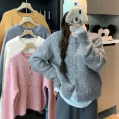 ニットカーディガン 1 (4 COLOR) (FREE)