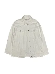 ZARA デニム ジャケット 白 MAN (XS) W (M)