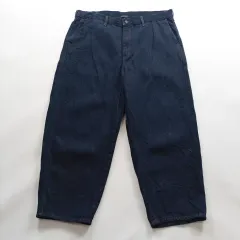 ユニクロ ジーンズ サイズ39 ストレート ワイド インディゴデニム メンズ デニムパンツ A8471