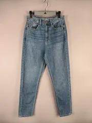 アメリカンイーグル UK6 レディース ストレッチ ハイウエスト テーパード デニム