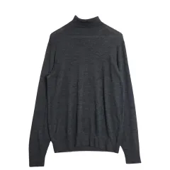 UNIQLO ユニクロ グレー ニット L ウール 100% ユニクロ タートルネック