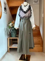 ベルト ロング スカート