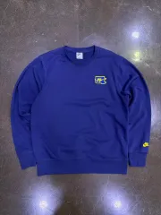 ナイキ フレンチテリー ボルト クルーネック スウェットシャツ M