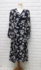 シフォンワンピース 秋ワンピース レディース66 キー160/倉庫ギャラリー