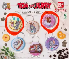 トムとジェリー 缶バッジ キーホルダー 新品