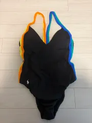 ポロラルフローレン ブラック ONE PIECE 水着