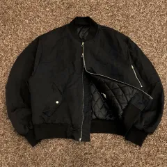 F ヴィンテージ ブルゾン ツーウェイ MA-1 MA-1 パイロットジャンパー