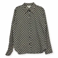 アネブ チェック パータン シャツ