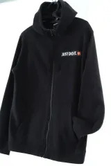 (M-L) NIKE フーディージップアップ シグネチャー ブラック オーバーサイズ -15F0C