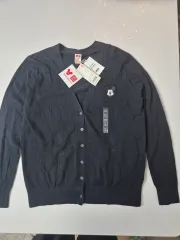 UNIQLO ミッキーマウス コットンカシミア混カーディガン XL