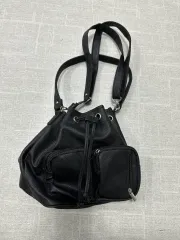 巾着ポケット ショルダーバッグ