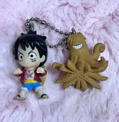 ONE PIECE ルフィ キーホルダー ボールチェーン
