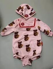 BEBE DE PINO(ベベデピノ) 85 サイズ ロンパース 帽子 セット (状態良好)