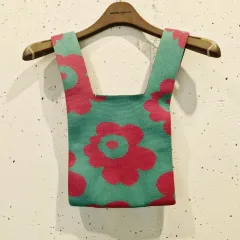 新品 ニットバッグ